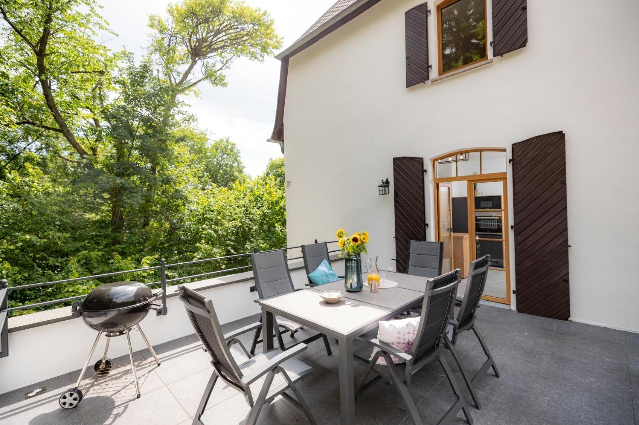Landhaus Karbach Komplett Oder Einzelne Wohneinheiten Villa Inkl Sauna Bzw Waldhaeuschen Hirten Екстер'єр фото