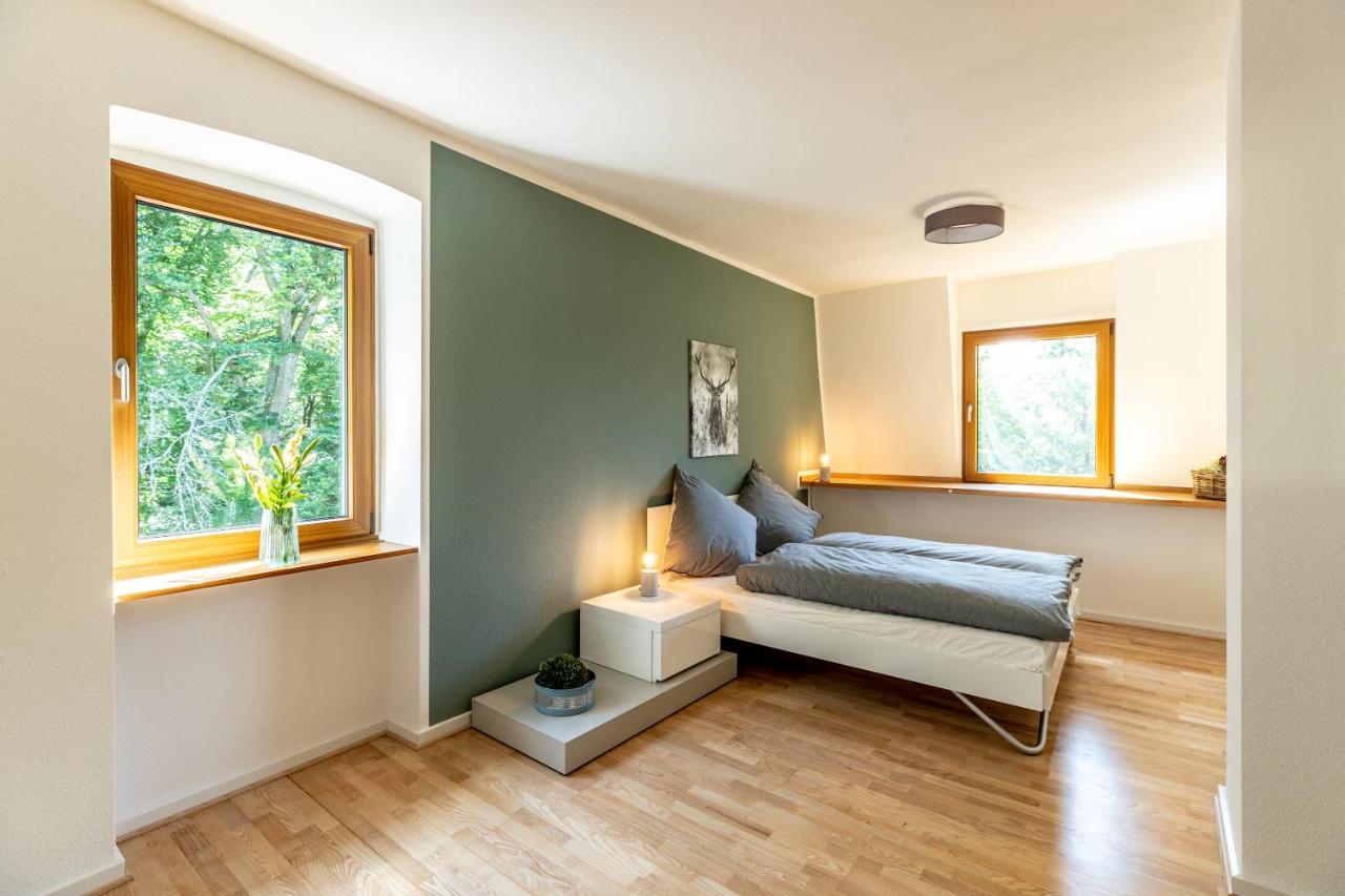 Landhaus Karbach Komplett Oder Einzelne Wohneinheiten Villa Inkl Sauna Bzw Waldhaeuschen Hirten Екстер'єр фото